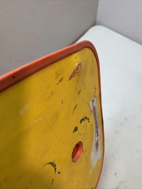 1986 HONDA XR80R XR 80 OEM FRONT NUMBER PLATE PANEL FLASH RED 61136-GN1-000ZA