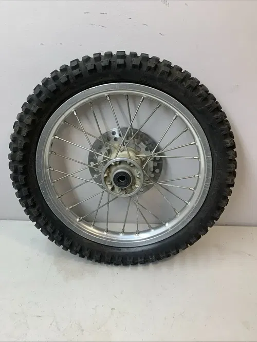 2008 Kawasaki KX65 KX 65 OEM 14" Front Wheel Hub Rim Complete 00-22 Kx65 Rm65