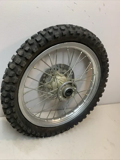 2008 Kawasaki KX65 KX 65 OEM 14" Front Wheel Hub Rim Complete 00-22 Kx65 Rm65