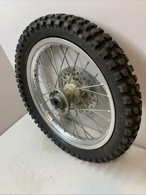 2008 Kawasaki KX65 KX 65 OEM 14" Front Wheel Hub Rim Complete 00-22 Kx65 Rm65
