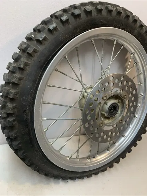 2008 Kawasaki KX65 KX 65 OEM 14" Front Wheel Hub Rim Complete 00-22 Kx65 Rm65