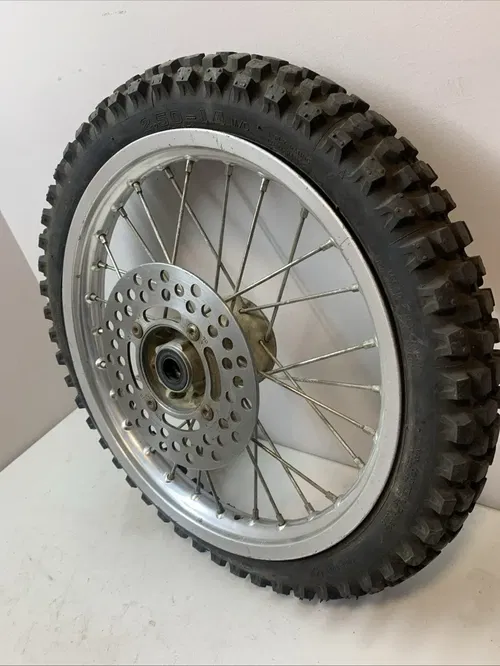 2008 Kawasaki KX65 KX 65 OEM 14" Front Wheel Hub Rim Complete 00-22 Kx65 Rm65