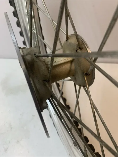 2008 Kawasaki KX65 KX 65 OEM 14" Front Wheel Hub Rim Complete 00-22 Kx65 Rm65