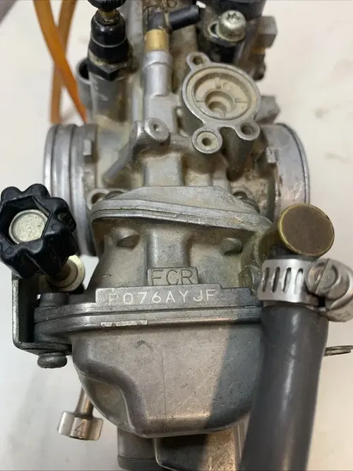 2010 04-10 Kawasaki KX250F KX 250F OEM Factory Keihin Carburetor FLAT CR Carb Kx
