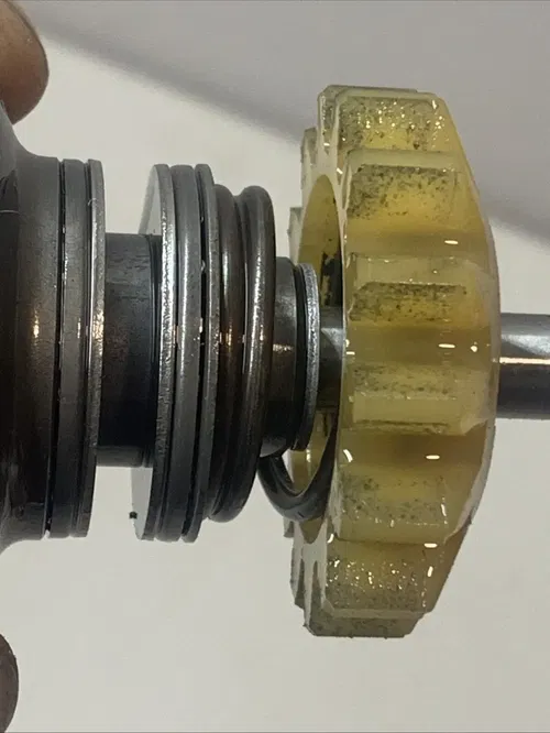 1988 KX250 OEM Power Valve Governor Gear KX 250 Power Valve Gear