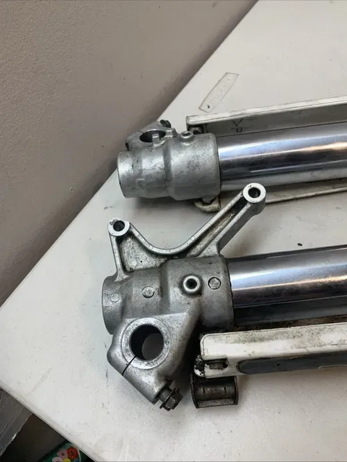 2004 Yamaha YZ450F YZ250F OEM Front Fork Forks Left Right Pair