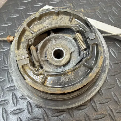 1984-1986 RM250 OEM Rear Brake Assembly Hub Line Brake Stay Lever RM 250 Brake