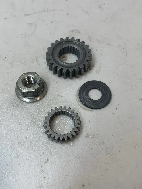 2008 Kawasaki KX65 KX 65 OEM ENGINE CRANK PRIMARY DRIVE GEARS KX65 PRIMARY GEARS