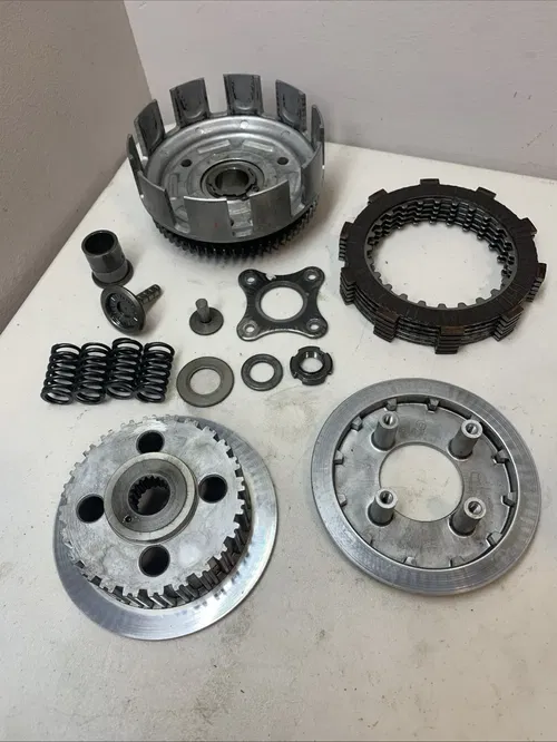 91-96 XR250L XR250 OEM Clutch Assembly Primary Drive Gear Basket Plates Springs