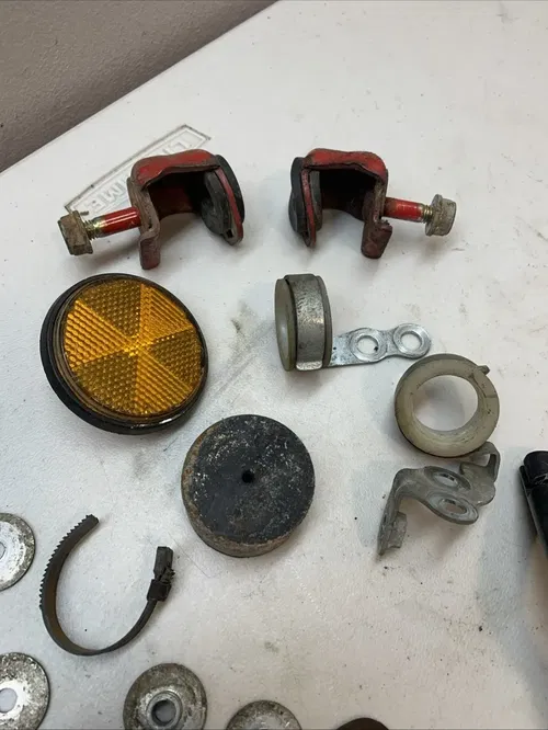 1984 Honda XL250R Xl 250r OEM LOT Bolts Hardware Lever Reflector Rubber Grommets