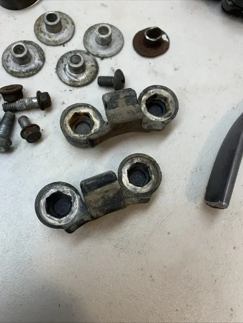 1984 Honda XL250R Xl 250r OEM LOT Bolts Hardware Lever Reflector Rubber Grommets