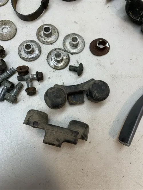 1984 Honda XL250R Xl 250r OEM LOT Bolts Hardware Lever Reflector Rubber Grommets