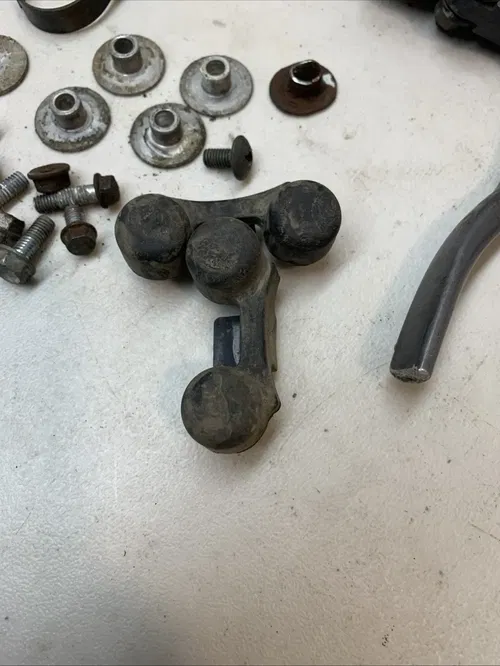 1984 Honda XL250R Xl 250r OEM LOT Bolts Hardware Lever Reflector Rubber Grommets
