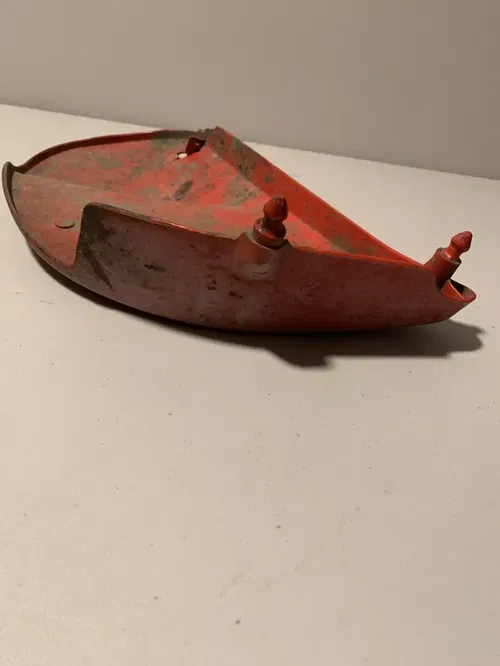1977-1978 Honda XR75 OEM Left Side Panel xr75 xr 75 Left Side Plastic Panel OEM