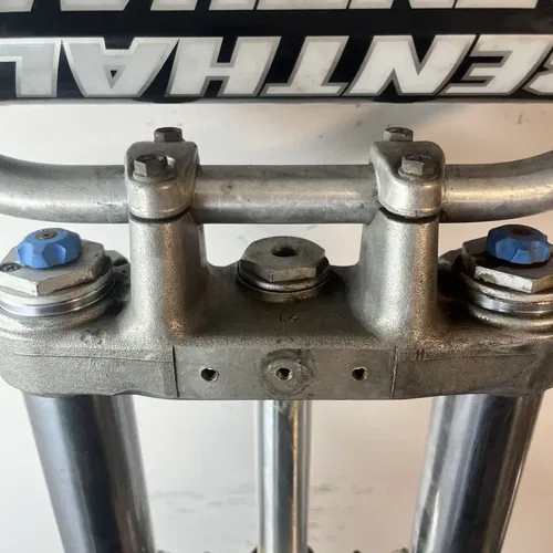 1996 KTM 250 MXC SX EXC Front End Forks Triple Trees Handlebars Ktm 250 Ktm 300