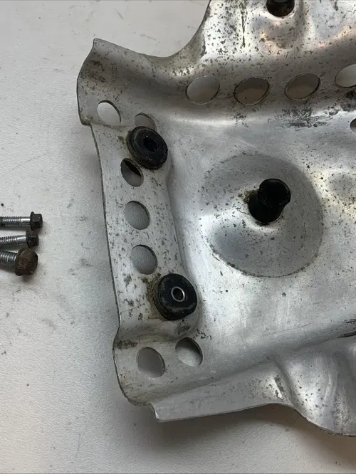1984 XL250R OEM Skid Plate Engine Frame Guard With Hardware