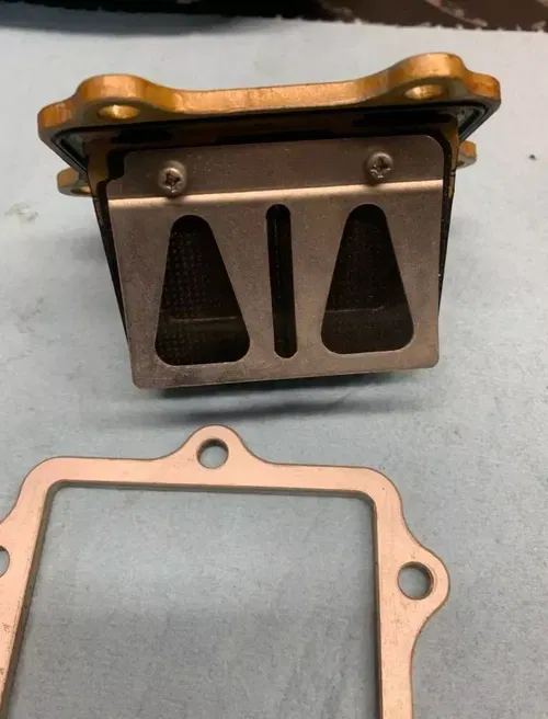 2014 YZ250 OEM Reed Valve Cage Intake Spacer Block 02-24 YZ 250 Yz250 Carb Cage