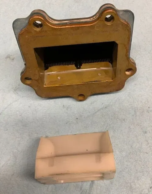 2014 YZ250 OEM Reed Valve Cage Intake Spacer Block 02-24 YZ 250 Yz250 Carb Cage