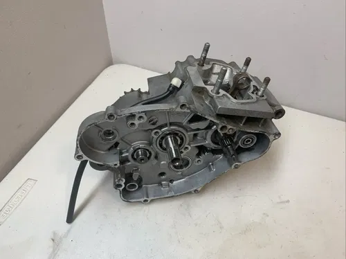 2008 Kawasaki KX65 Engine Bottom End Cases Transmission BAD CRANK/NEEDS REBUILD