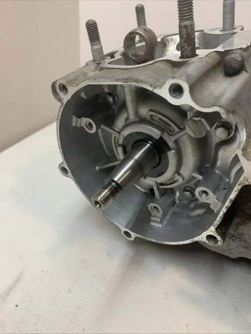 2008 Kawasaki KX65 Engine Bottom End Cases Transmission BAD CRANK/NEEDS REBUILD