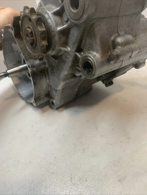 2008 Kawasaki KX65 Engine Bottom End Cases Transmission BAD CRANK/NEEDS REBUILD