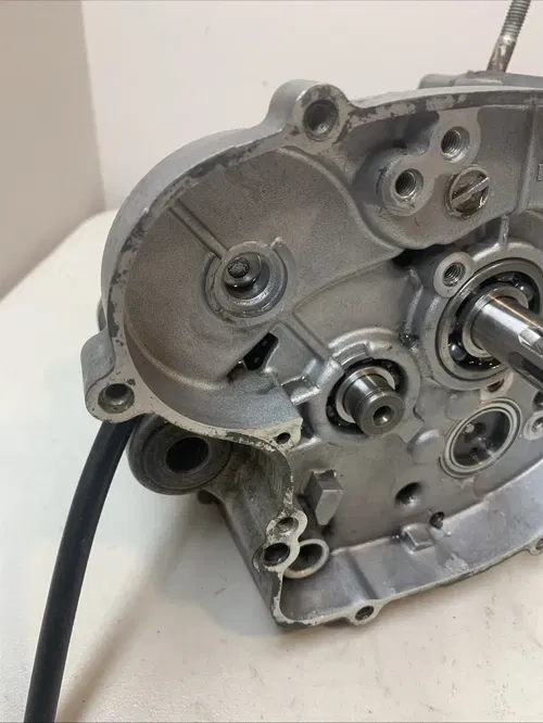 2008 Kawasaki KX65 Engine Bottom End Cases Transmission BAD CRANK/NEEDS REBUILD