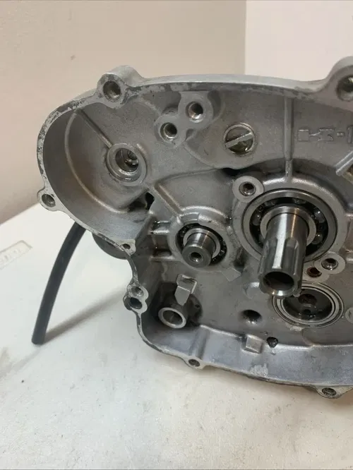 2008 Kawasaki KX65 Engine Bottom End Cases Transmission BAD CRANK/NEEDS REBUILD