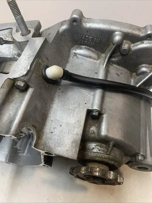 2008 Kawasaki KX65 Engine Bottom End Cases Transmission BAD CRANK/NEEDS REBUILD