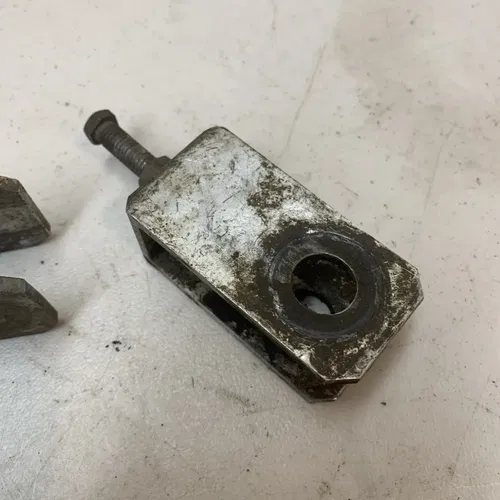 02-18 Yamaha YZ85 YZ 85 / USED OEM Rear Axle Chain Adjusters