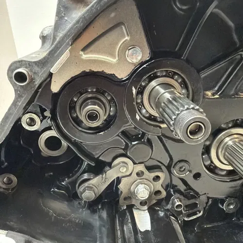 84 Honda XL250R OEM Engine Motor Bottom End Crank Cases Transmission Flywheel