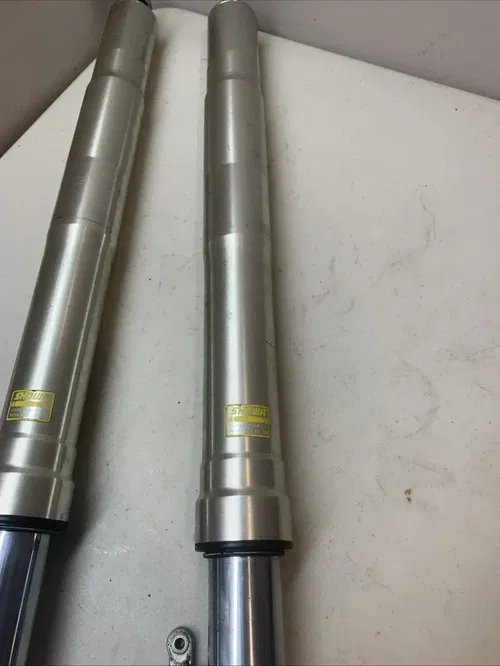 00-03 Suzuki GSXR 750 GSXR750 Left Right Fork Tube Suspension Straight OEM 2001