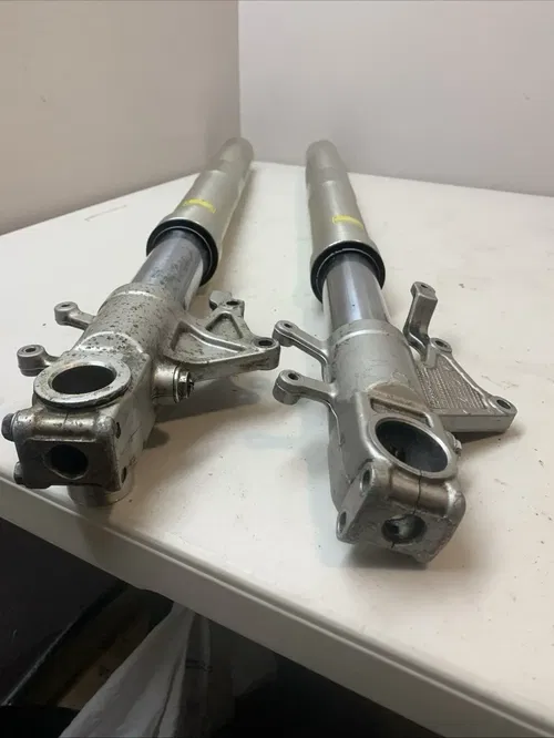 00-03 Suzuki GSXR 750 GSXR750 Left Right Fork Tube Suspension Straight OEM 2001