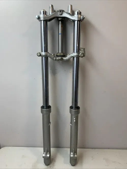 2008 Kawasaki KX65 Front End Forks Suspension Triple Tree Clamps Fork Legs Kx 65