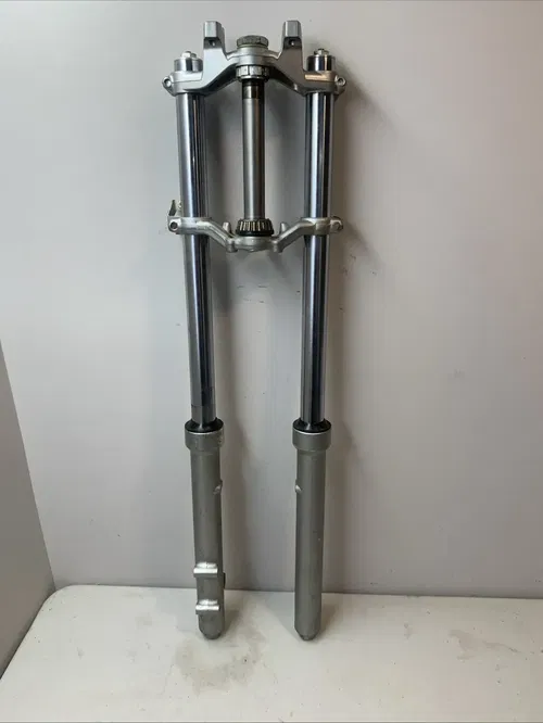 2008 Kawasaki KX65 Front End Forks Suspension Triple Tree Clamps Fork Legs Kx 65