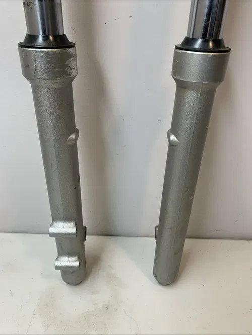 2008 Kawasaki KX65 Front End Forks Suspension Triple Tree Clamps Fork Legs Kx 65