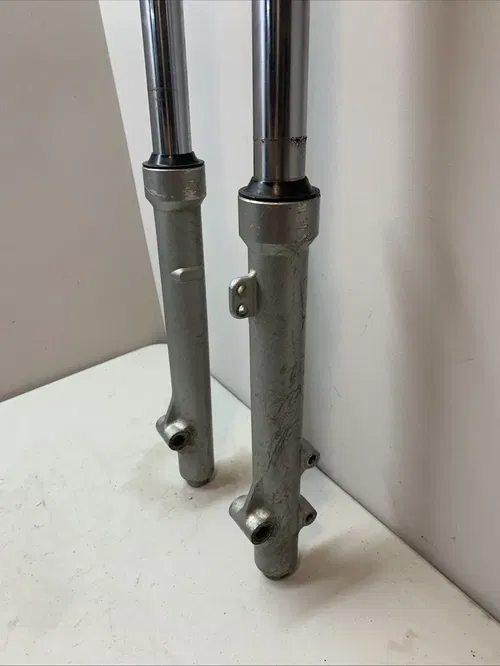 2008 Kawasaki KX65 Front End Forks Suspension Triple Tree Clamps Fork Legs Kx 65