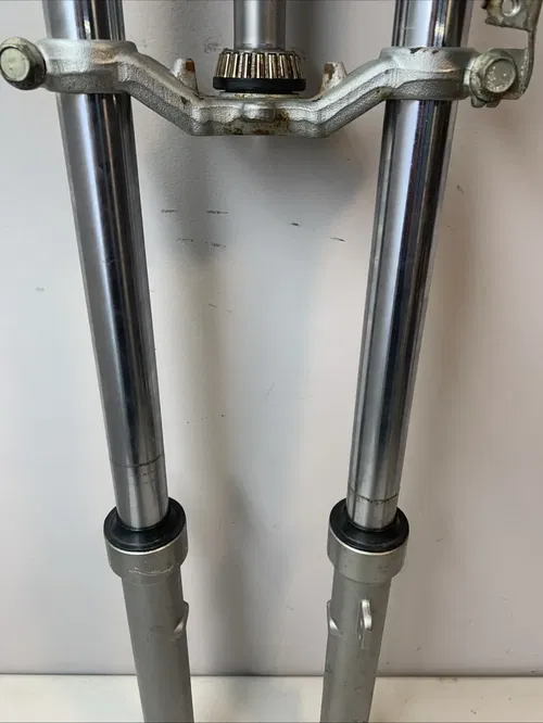2008 Kawasaki KX65 Front End Forks Suspension Triple Tree Clamps Fork Legs Kx 65