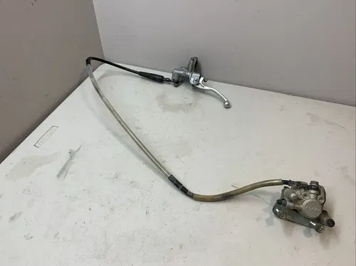 2008 Kawasaki KX65 OEMFront Brake Caliper Master Cylinder Line Lever KX 65 Brake