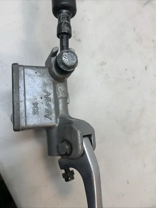 2008 Kawasaki KX65 OEMFront Brake Caliper Master Cylinder Line Lever KX 65 Brake