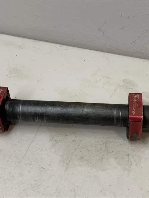 2004 Crf450r Crf250r Oem Rear Axle Bolt Shaft With Aftermarket Blocks 04-09 Crf