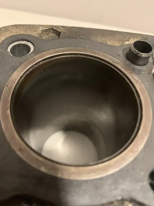 1982 XR80 OEM Cylinder Piston And Rings xr80 xr 80 XR 80 Cylinder Jug Top End 82