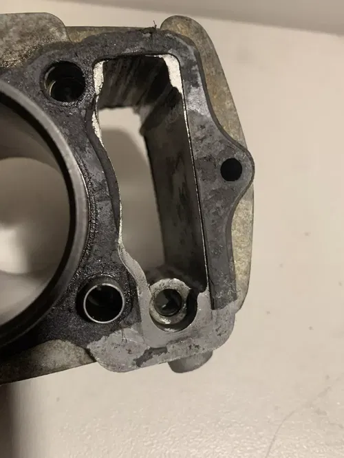 1982 XR80 OEM Cylinder Piston And Rings xr80 xr 80 XR 80 Cylinder Jug Top End 82