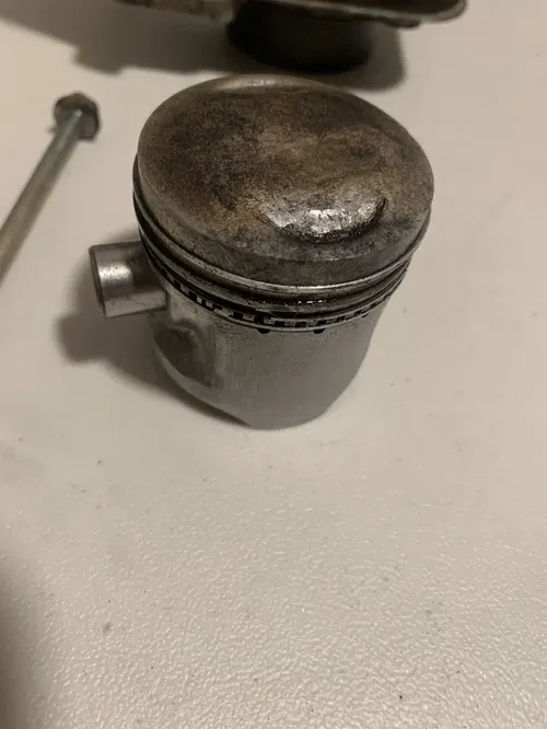 1982 XR80 OEM Cylinder Piston And Rings xr80 xr 80 XR 80 Cylinder Jug Top End 82