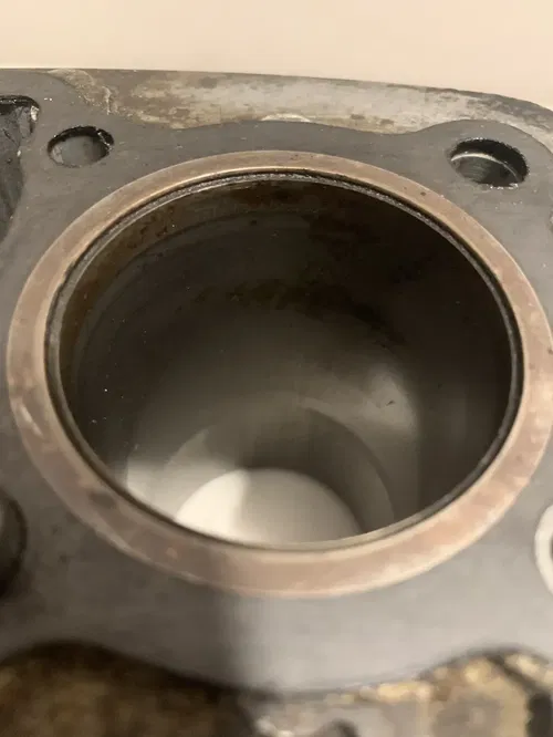 1982 XR80 OEM Cylinder Piston And Rings xr80 xr 80 XR 80 Cylinder Jug Top End 82