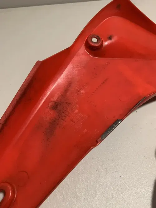 2000 2001 CR250 Lucas Oil Graphics Plastics 00-01 cr 250 Side Shrouds Plastics