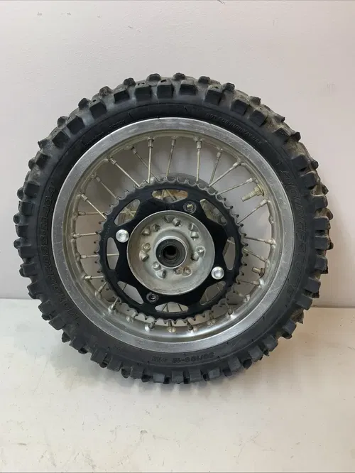 2008 Kawasaki KX65 Rm65 OEM Complete Rear Wheel Rim Hub Sprocket Rotor 00-22 Kx