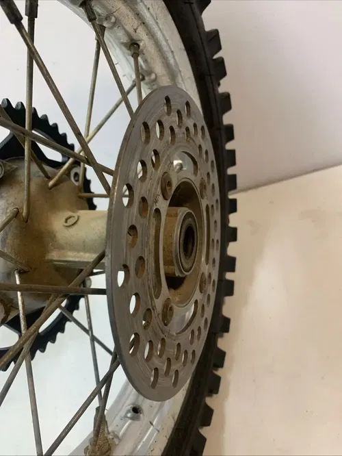 2008 Kawasaki KX65 Rm65 OEM Complete Rear Wheel Rim Hub Sprocket Rotor 00-22 Kx