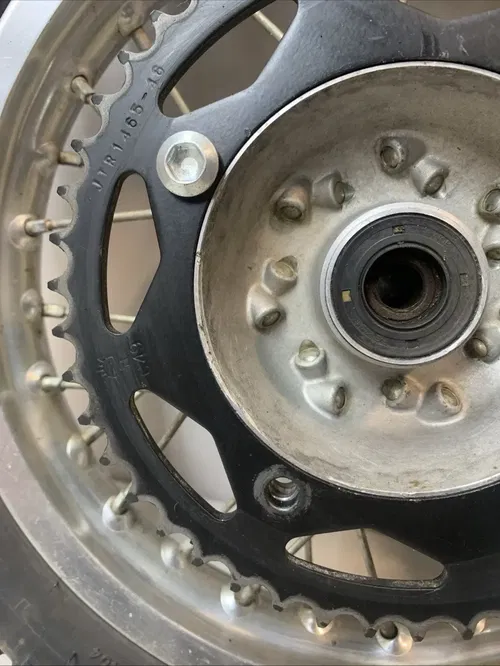 2008 Kawasaki KX65 Rm65 OEM Complete Rear Wheel Rim Hub Sprocket Rotor 00-22 Kx