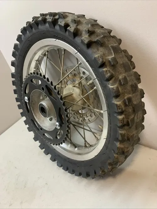 2008 Kawasaki KX65 Rm65 OEM Complete Rear Wheel Rim Hub Sprocket Rotor 00-22 Kx