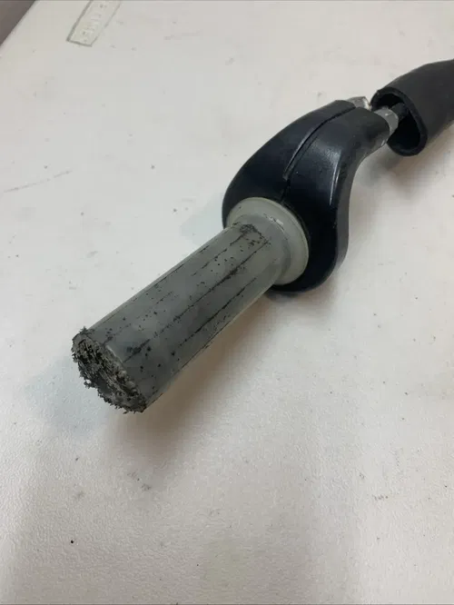 1984 84 Honda XL250R xl250r OEM Throttle Cables Tube Assembly BROKEN TUBE
